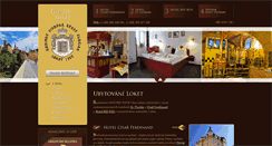 Desktop Screenshot of hotel-loket.cz